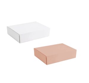 10 CAJAS CARTULINA BLANCA PARA CUALQUIER USO CAJA 19X14X6 CM
